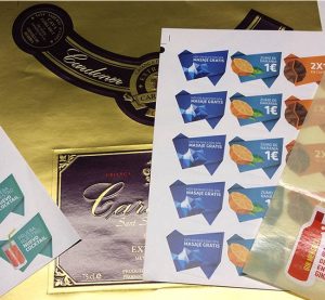 Imprenta GrafiCar - Etiquetas adhesivas Barcelona